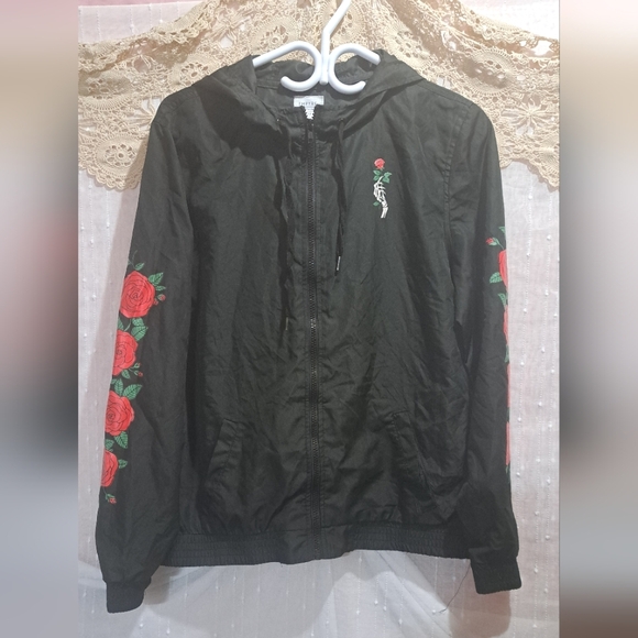 Empyre Jackets & Blazers - Empyre Clothing Black Zip-Up Jacket